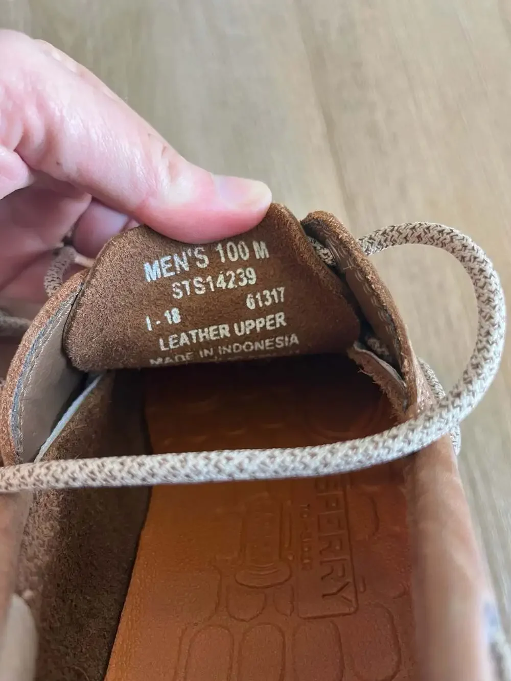 Sperry Top-Sider, Gamefish 3-Eye Boat Shoes,Tan, Men's Size 10,Preppy,Old Money